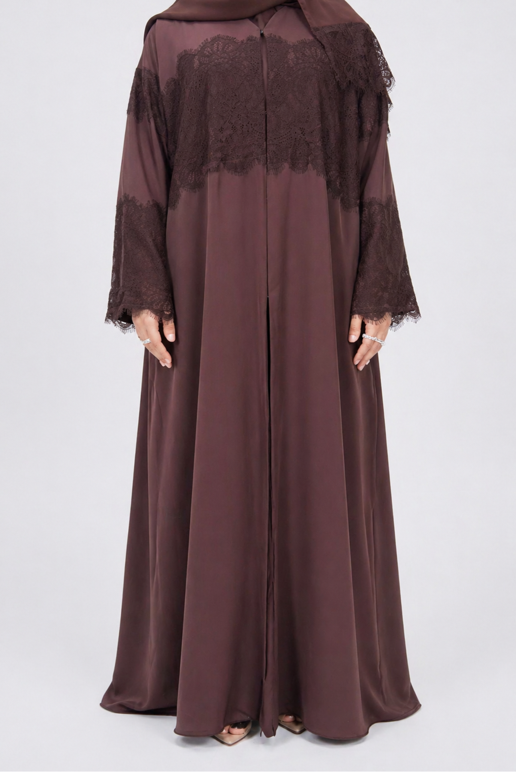 Chocolate Brown Lace