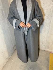 Grey Wool Coat