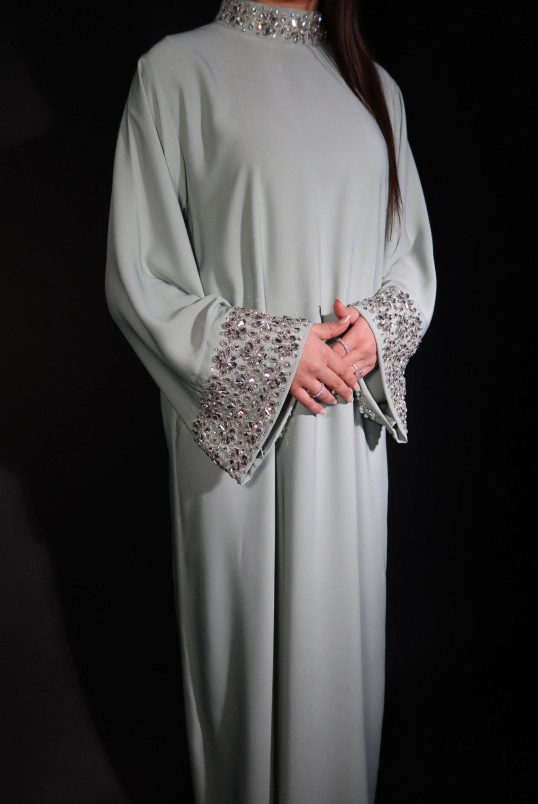 Dahlia داليا (Mint Blue)