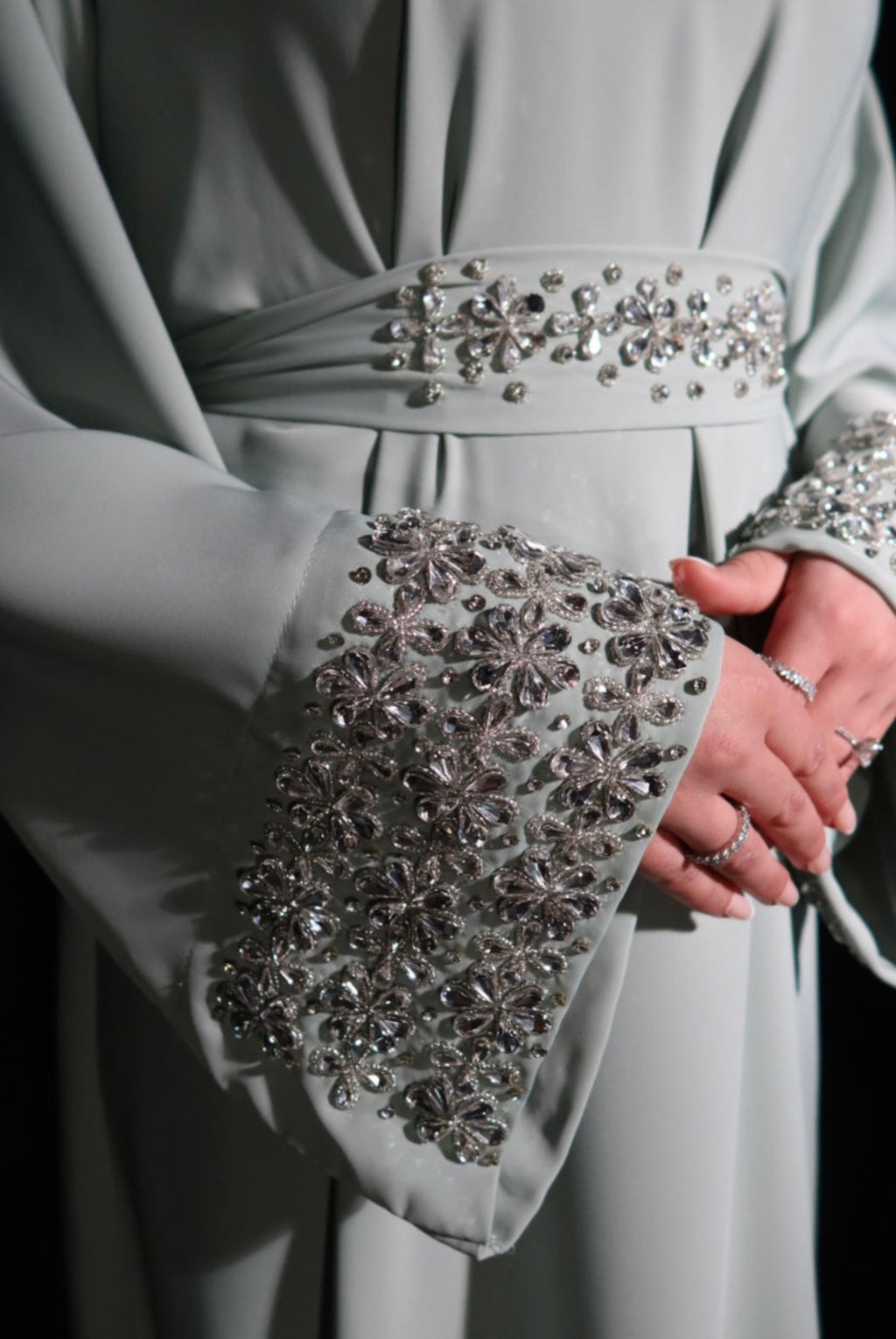 Dahlia داليا (Mint Blue)