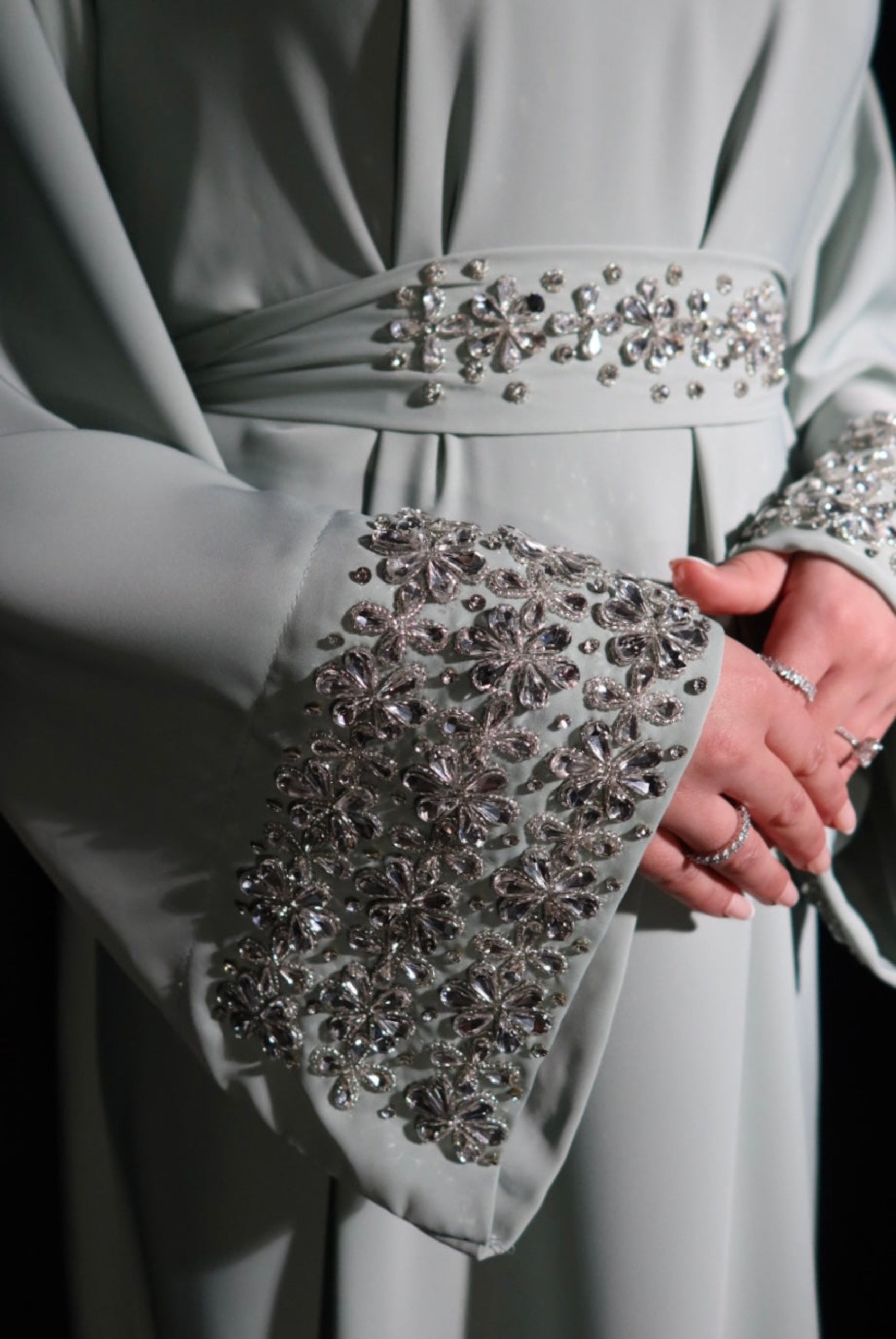 Dahlia داليا (Mint Blue)